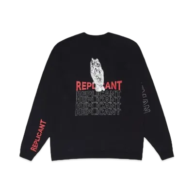 iroquois OWL SWEATSHIRTS "BLK"