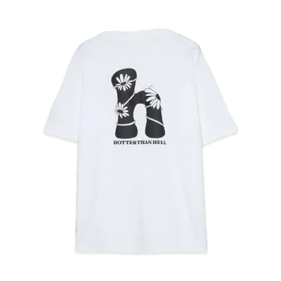 HTH H flower logo Tee Exclusive "WHITE"