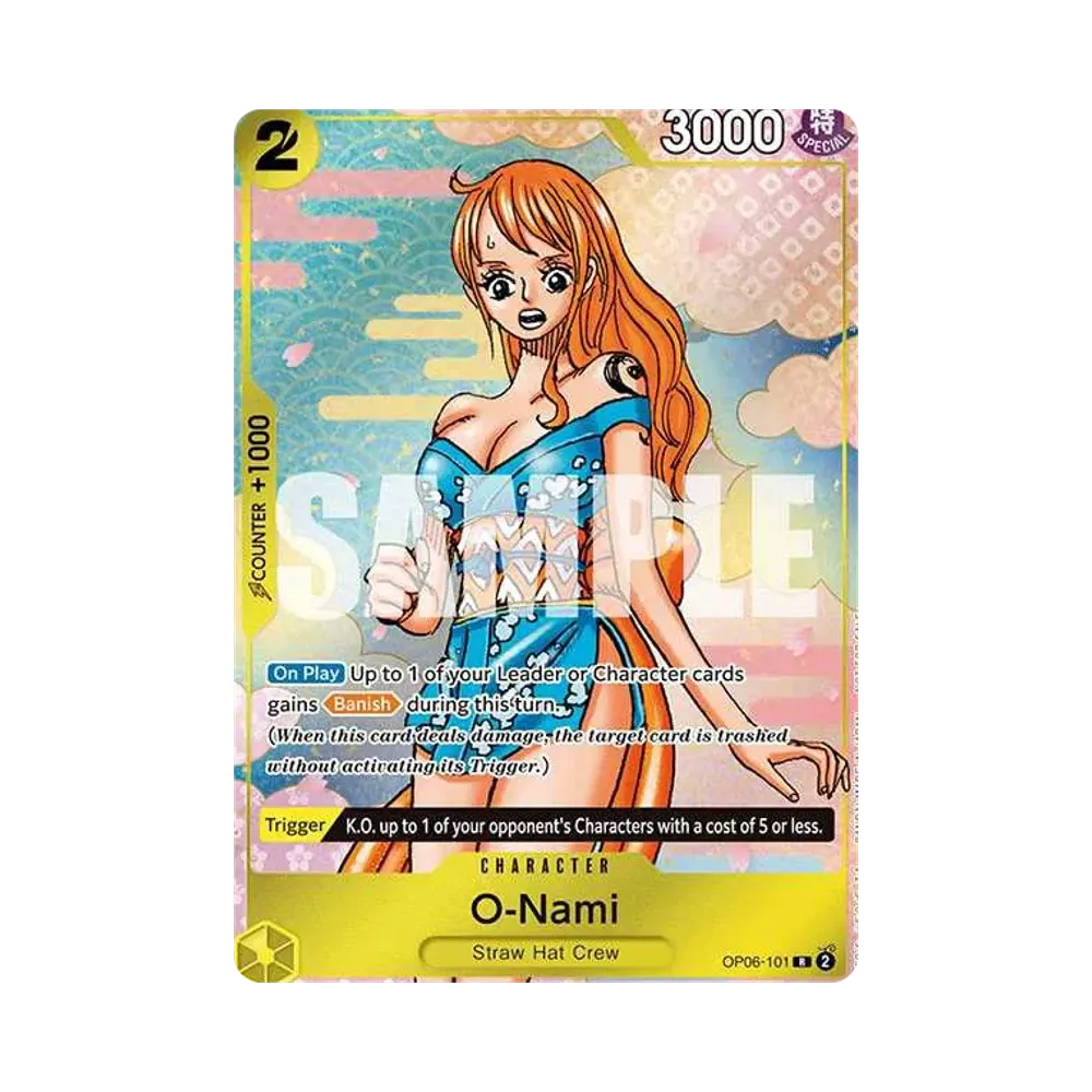 おナミ R [OP06-101]【英語版】(プロモーションカード「イベントパック Vol.5」)