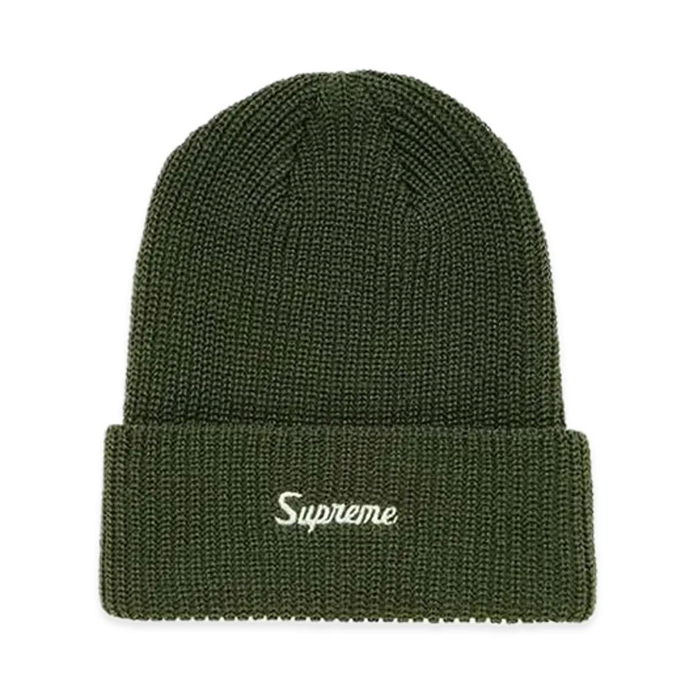 Supreme Loose Gauge Beanie "Olive"