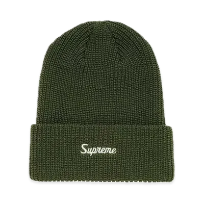 Supreme Loose Gauge Beanie "Olive"