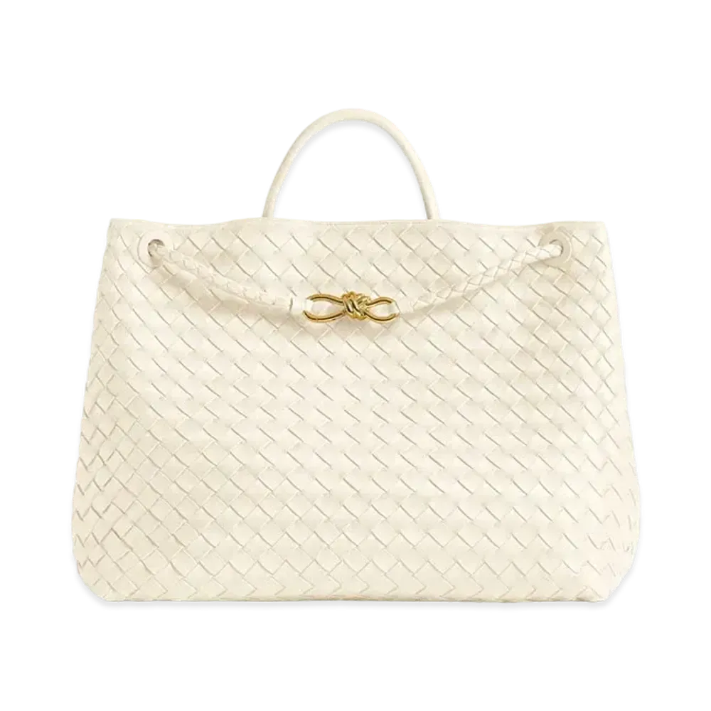 Bottega Veneta Large Andiamo "Sea Salt"