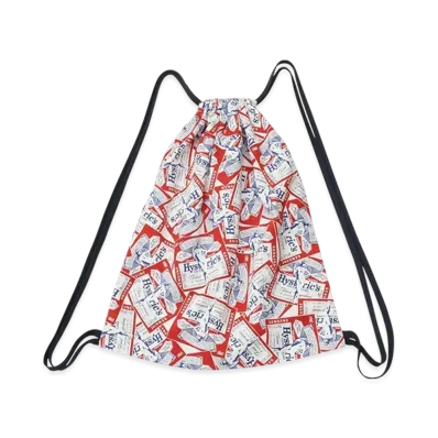 HYSTERIC GLAMOUR HG Label Pattern Knapsack "Red"