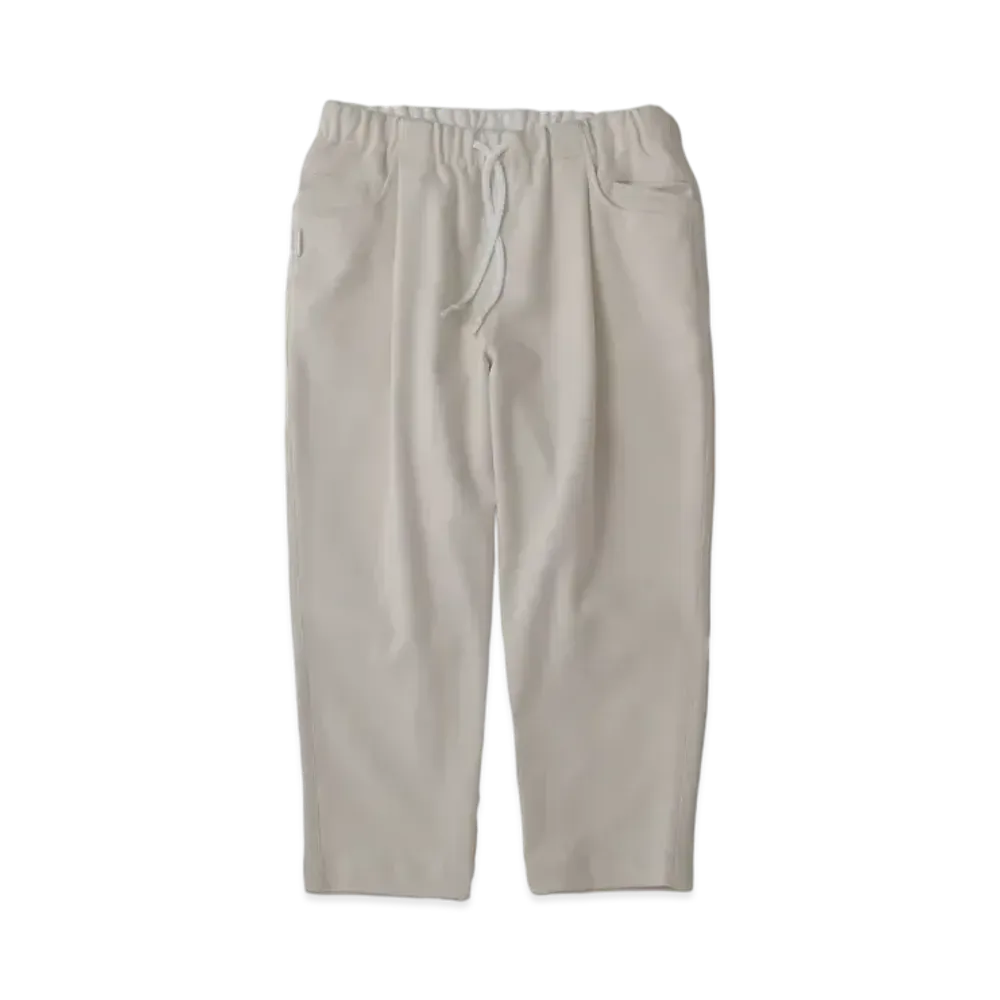 S.F.C Cropped Tapered Easy Pants "Off White"