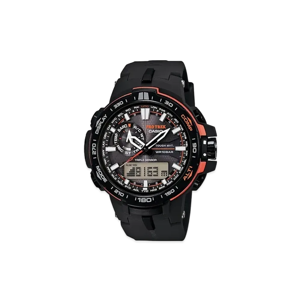 Casio PRO TREK Combination Line PRW-6000Y-1JF "Black"