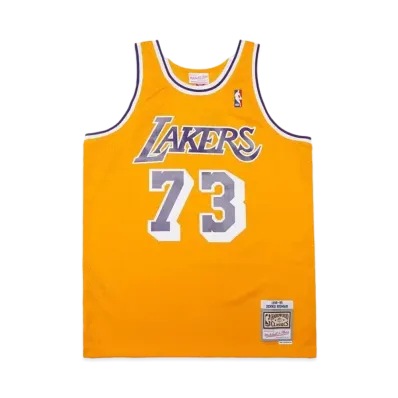 Mitchell&Ness NBA SWINGMAN JERSEY LAKERS 1998 DENNIS RODMAN "YELLOW"