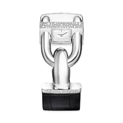 Van Cleef & Arpels Cadenas watch "18K White gold/Diamond/Mother-of-pearl"