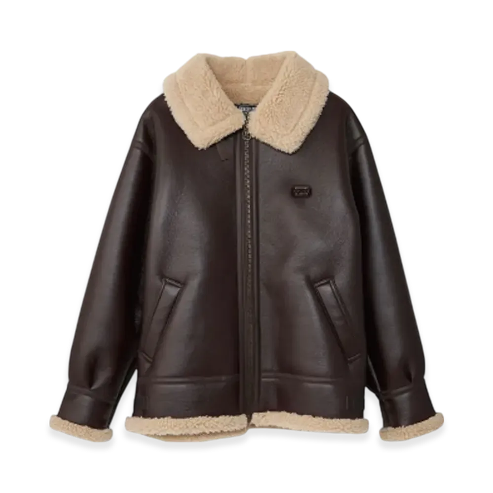 HYSTERIC GLAMOUR B-3 Flight Jacket "Brown"