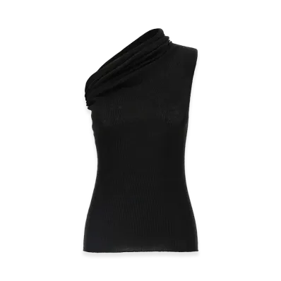 Rick Owens Women's Athena' Knit Top "Black"