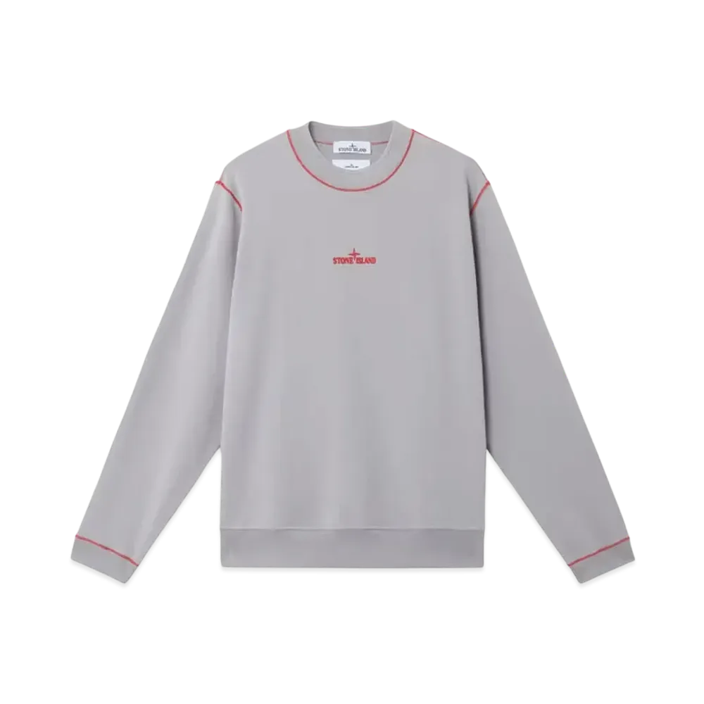 Stone Island 6100001 Cotton Fleece "Gray"