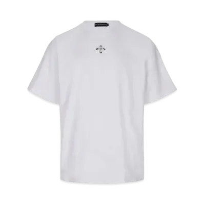 SURGERY Unbalance Metal Clover Logo Slim T-Shirt "White"