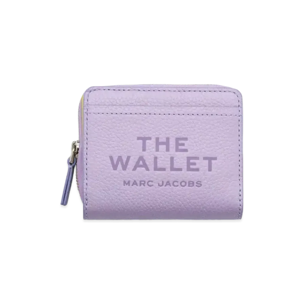 Marc Jacobs The Leather Compact Wallet Mini Wisteria