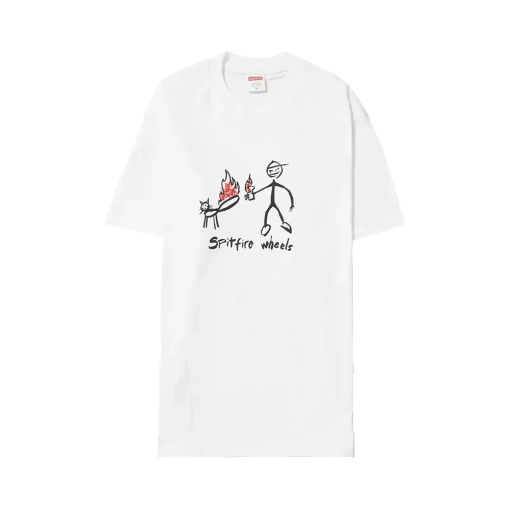 Supreme x Spitfire Cat T-Shirt "White"