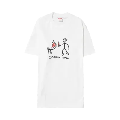 Supreme x Spitfire Cat T-Shirt "White"