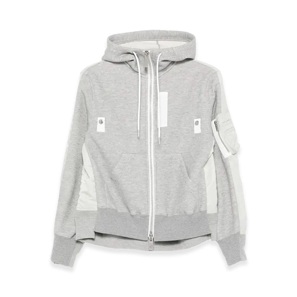 sacai Women's Sweaters "Gray/Light Grey"