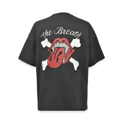 BREATH Grill & Tan & Bone Tee "Black"