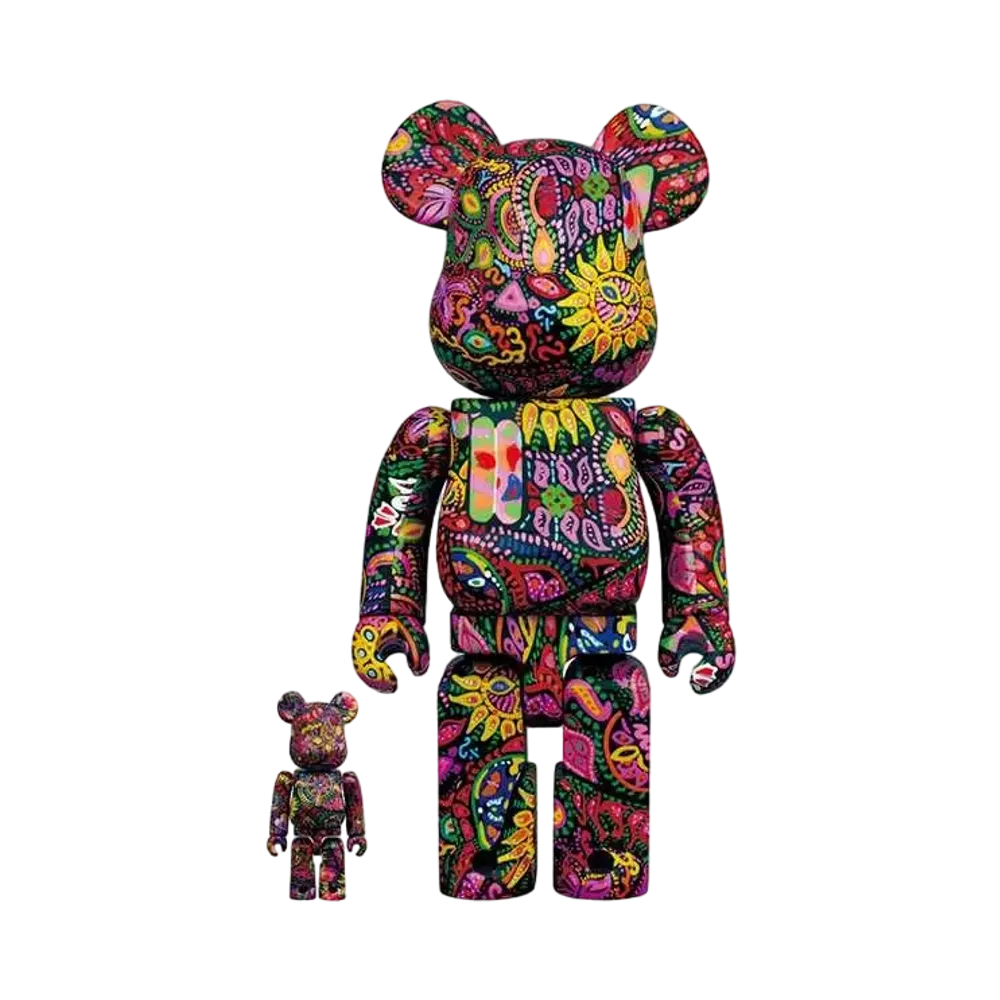 Bearbrick Psychedelic Paisley 100% & 400%