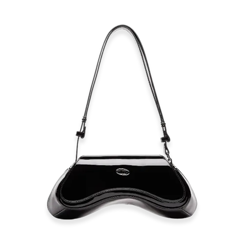 Diesel Play Crossbody Play-Glossy Crossbody Bag "Black"