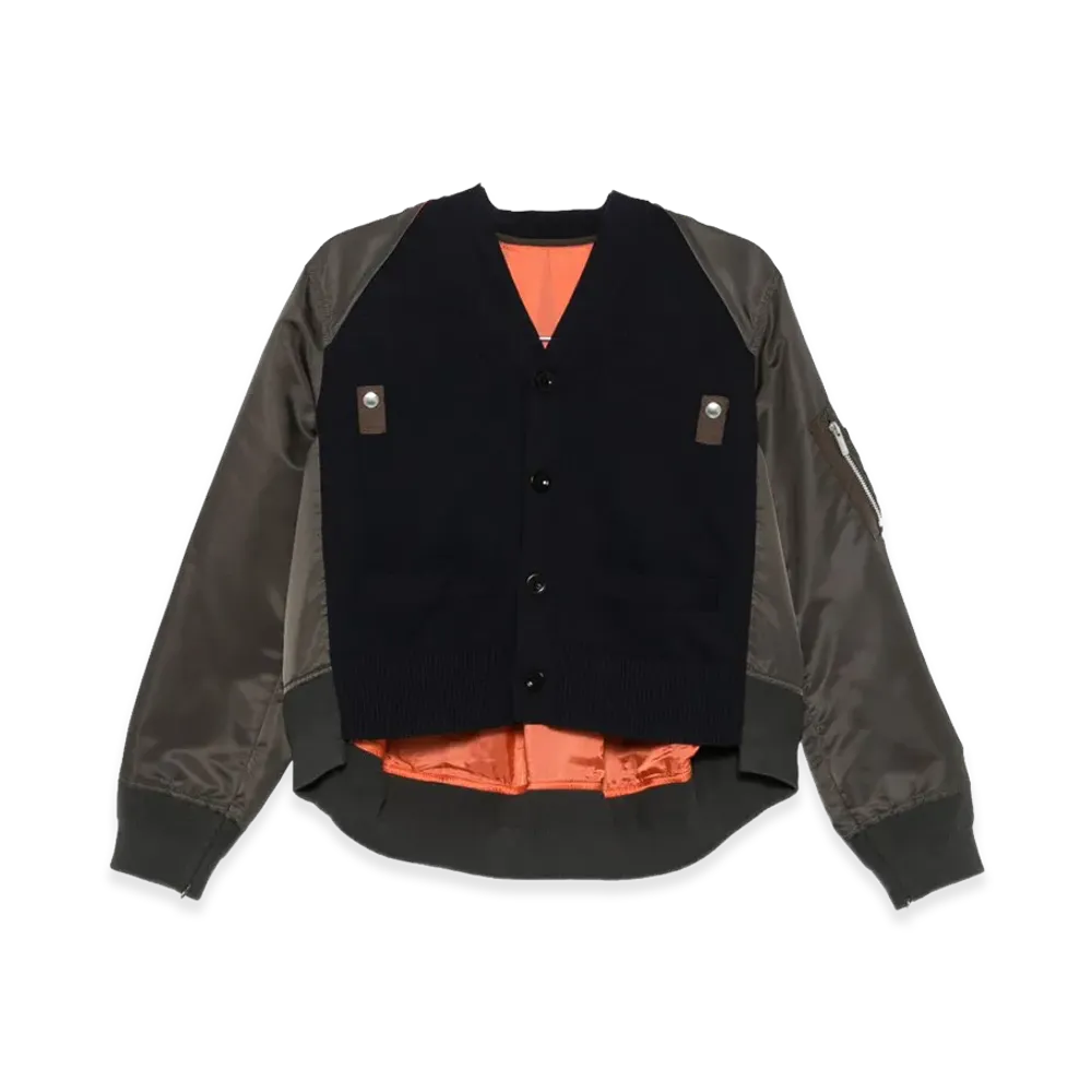 sacai Women's Sweaters "Navy"