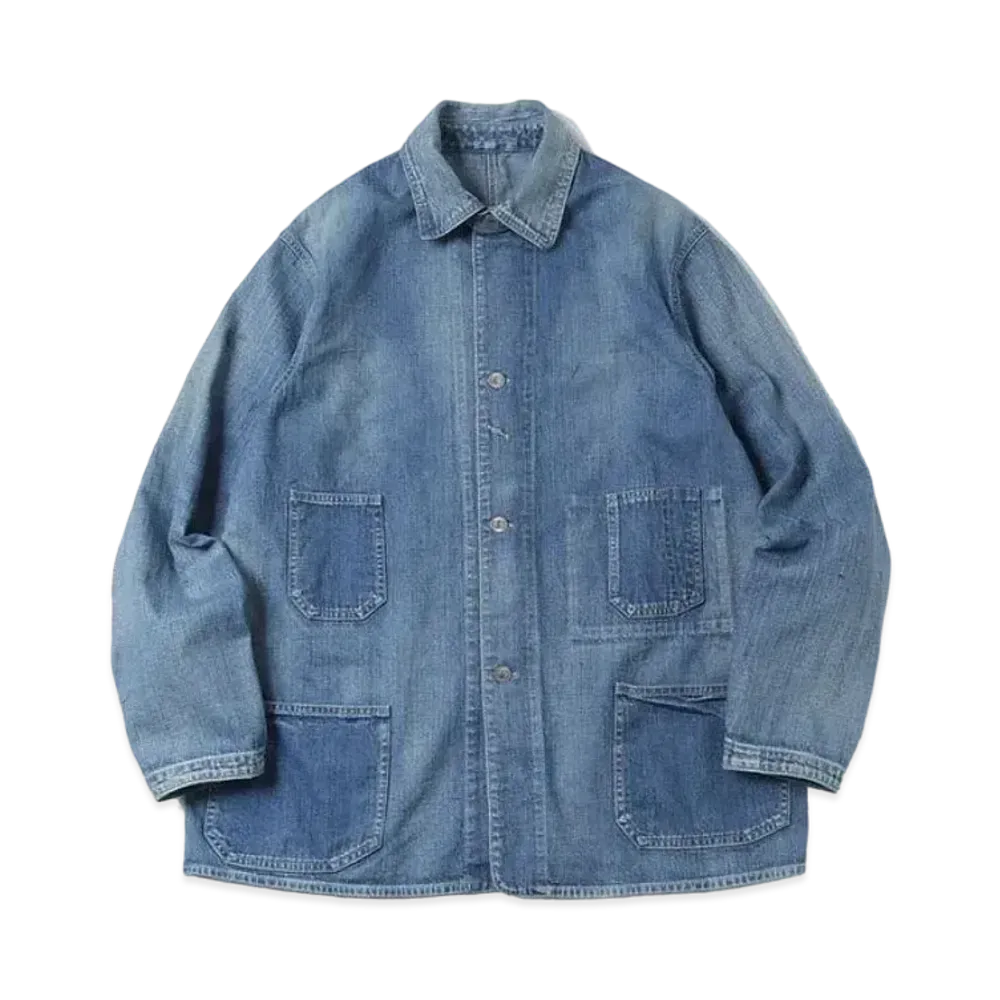 A.PRESSE Unknown Vintage Denim Coverall "Indigo"