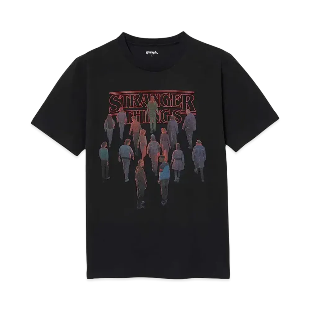 graniph x Stranger Things Season 4 T-Shirts "Black"