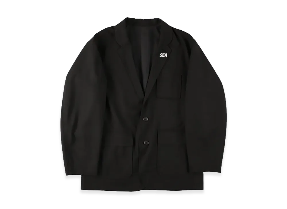 WIND AND SEA TR Wool Tailored Jacket "Black"