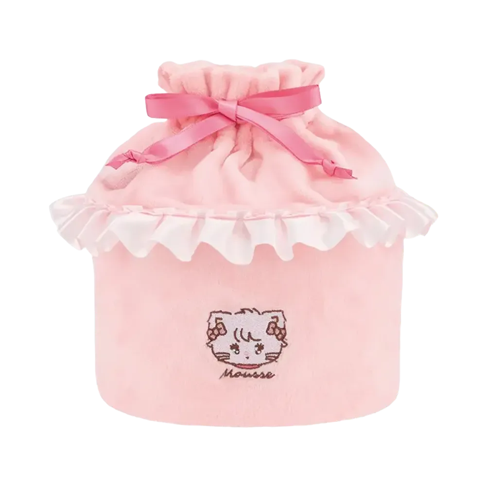 BANDAI "Ichiban Kuji" -Lil ala mode ~Sweets Dresser~- B Prize Mousse and a dressed-up drawstring pouch