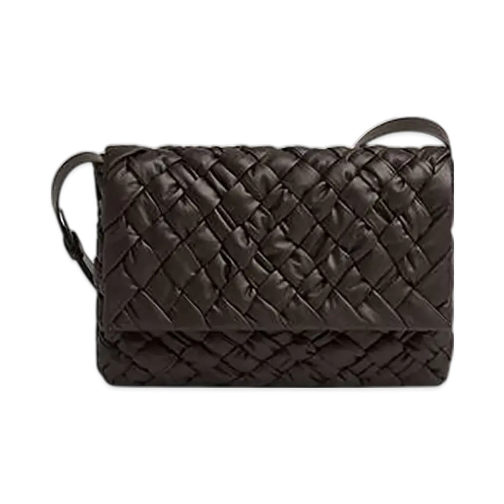 Bottega Veneta Rumple Messenger "Fondant"