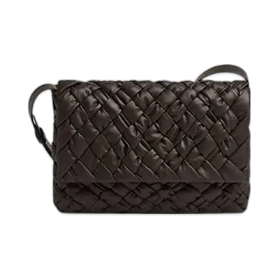Bottega Veneta Rumple Messenger "Fondant"