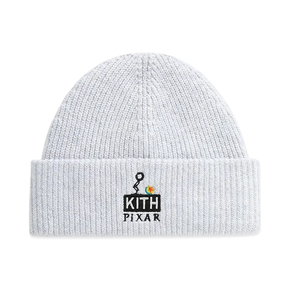 Kith x Disney Pixar Kids Mia Beanie "Light Heather Grey"