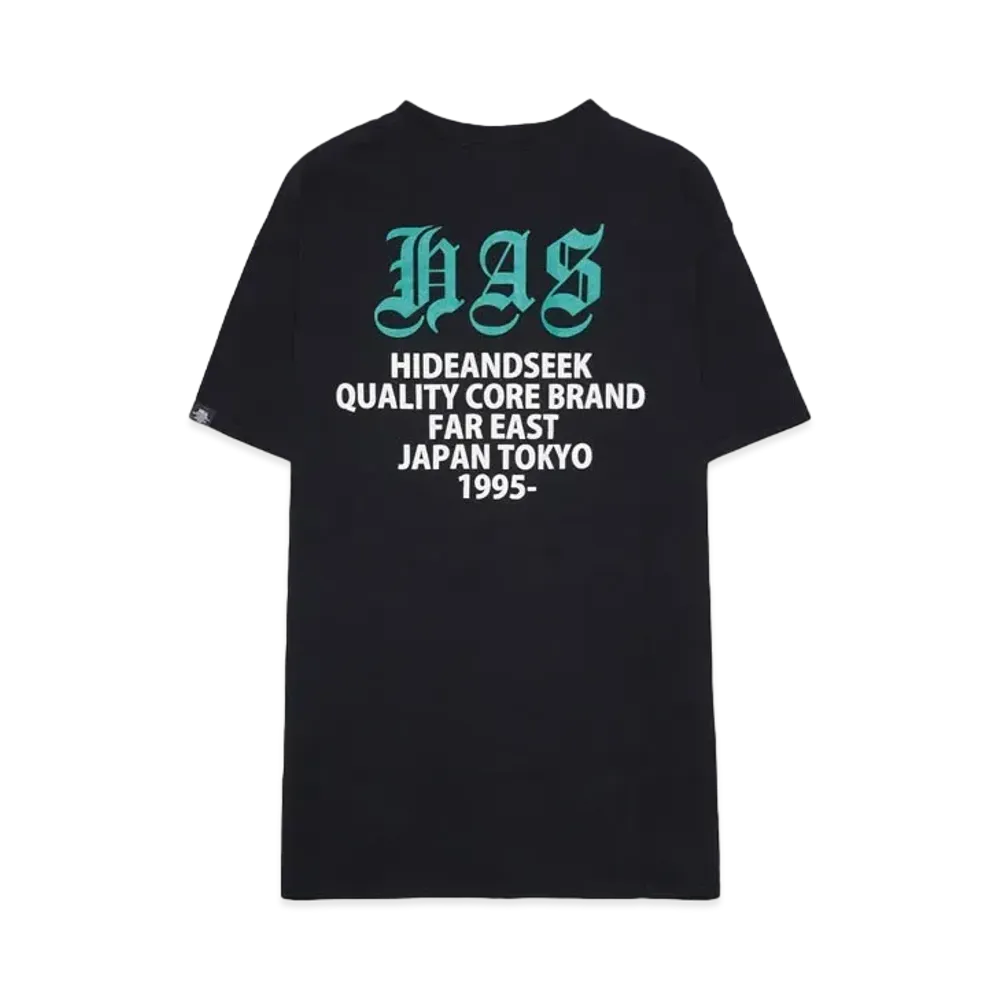 Hide and Seek HAS S/S Tee(24aw) "BLACK"