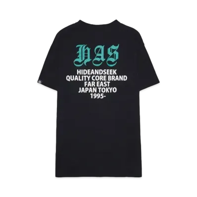 Hide and Seek HAS S/S Tee(24aw) "BLACK"