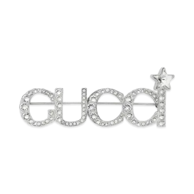 GUCCI Crystal GUCCI Brooch