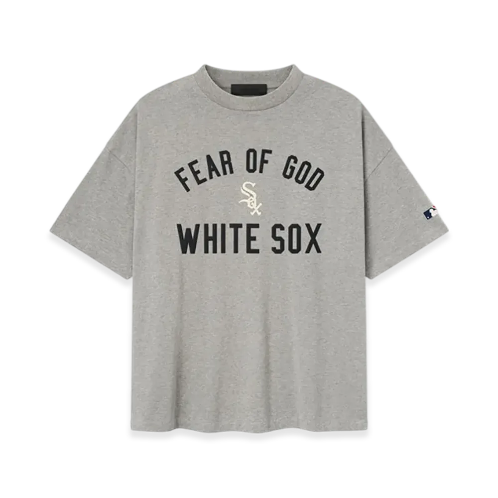 FEAR OF GOD White Sox 90s Tee "Concrete Heather"