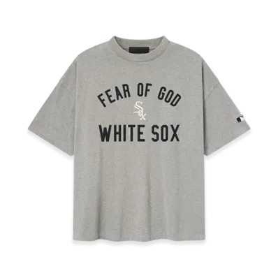 FEAR OF GOD White Sox 90s Tee "Concrete Heather"