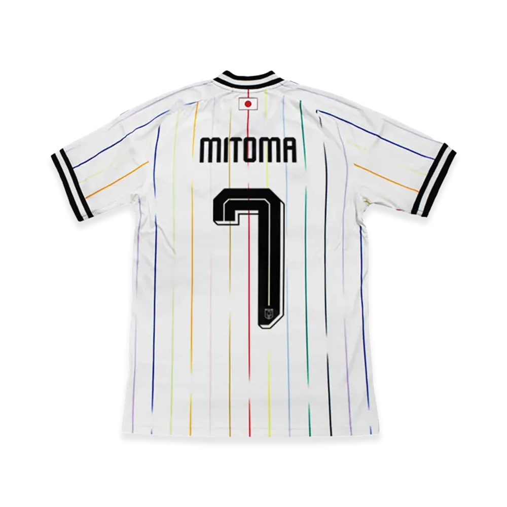 adidas Soccer Japan 2026 Away Replica Jersey #7 Kaoru Mitoma "OffWhite/Black"