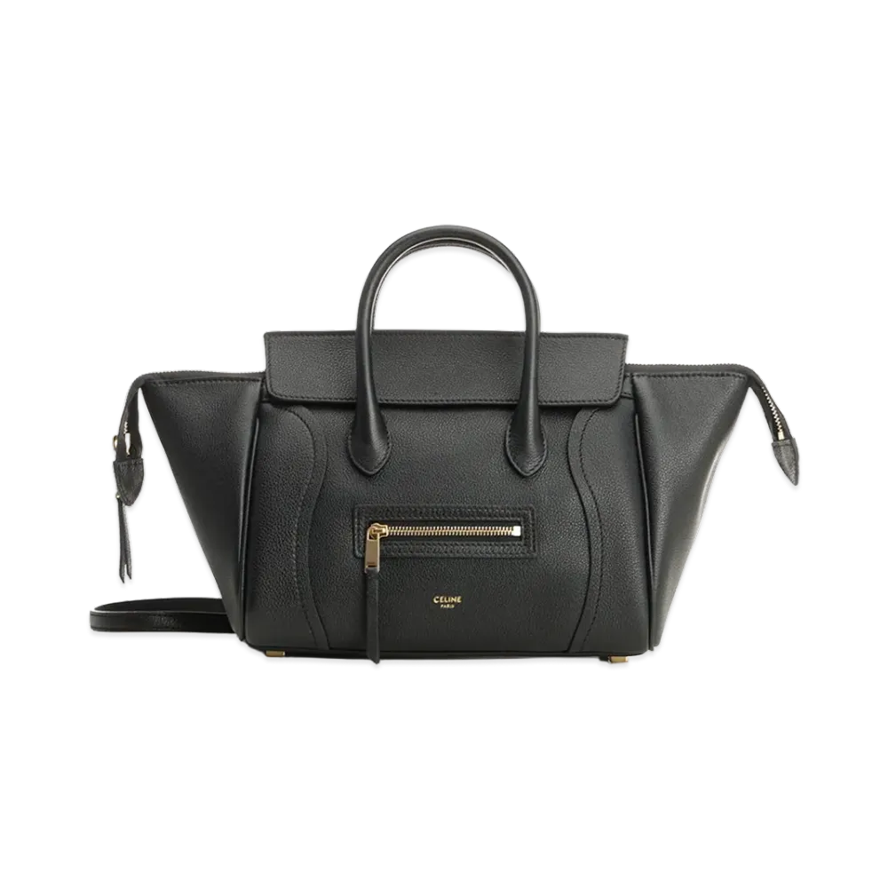 CELINE Women's Small Luggage Bag "Black"
