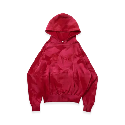 BLESS U Powder Bleach Light Hoodie "Red"