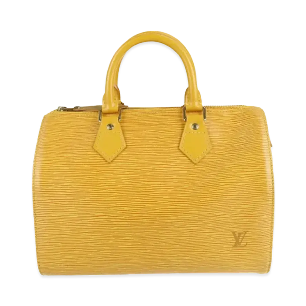 Louis Vuitton Epi Speedy 25 "Tassili Yellow"
