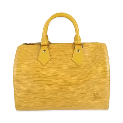 Louis Vuitton Epi Speedy 25 "Tassili Yellow"