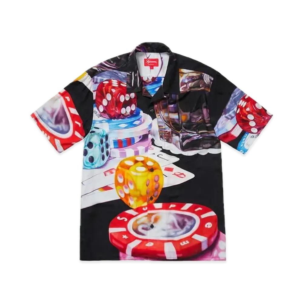 Supreme Casino Rayon Shirt "Black"