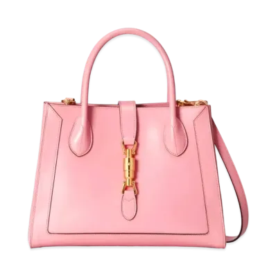 GUCCI Jackie 1961 Medium Tote Bag "Pale Pink"