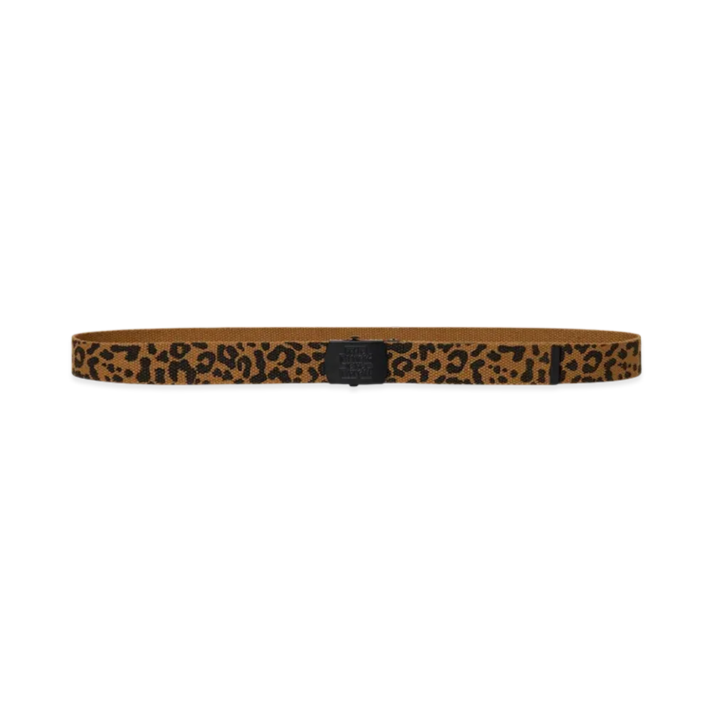 BlackEyePatch Leopard Patterned GI Belt "Brown"