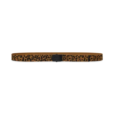 BlackEyePatch Leopard Patterned GI Belt "Brown"