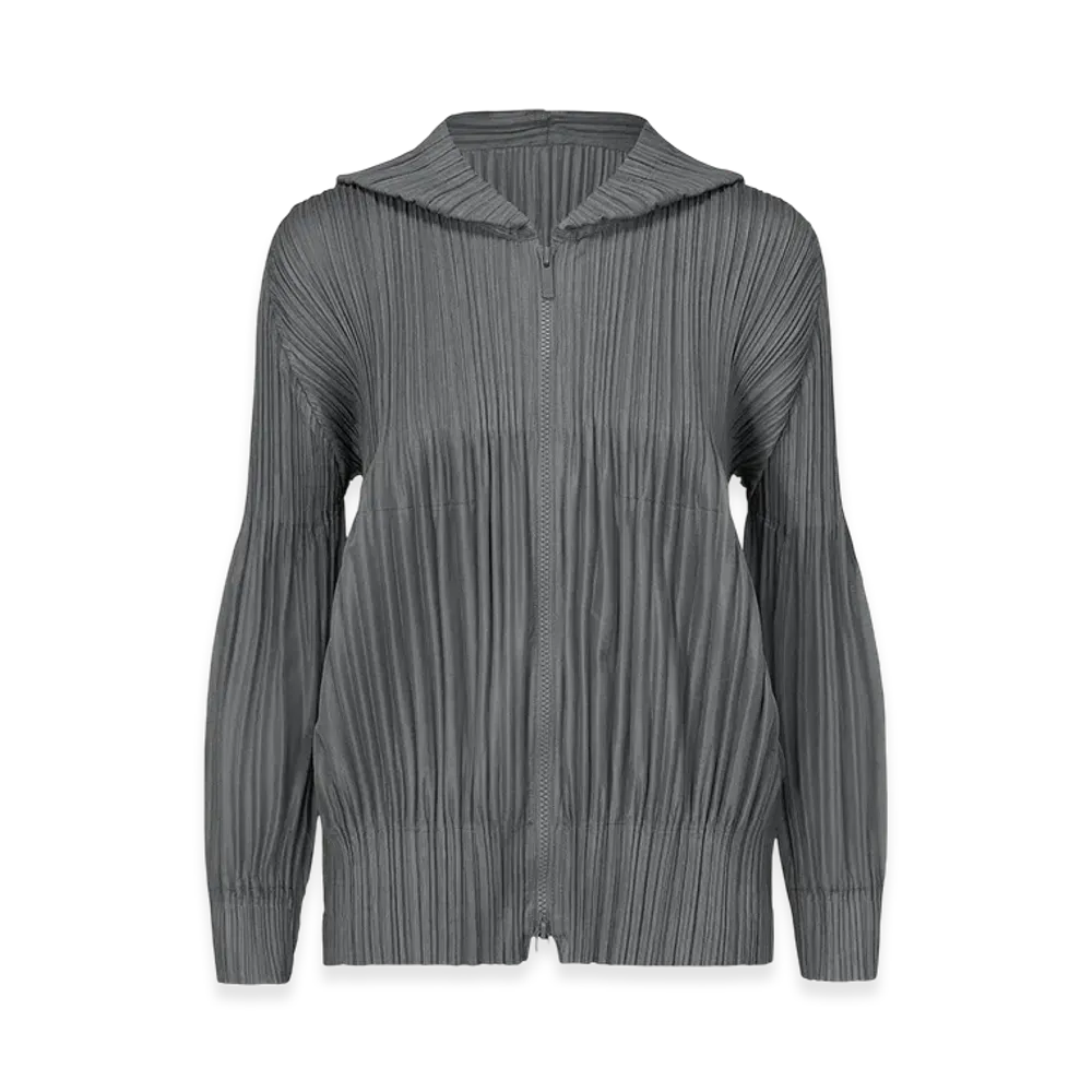 PLEATS PLEASE ISSEY MIYAKE Fluffy Basics "Gray"