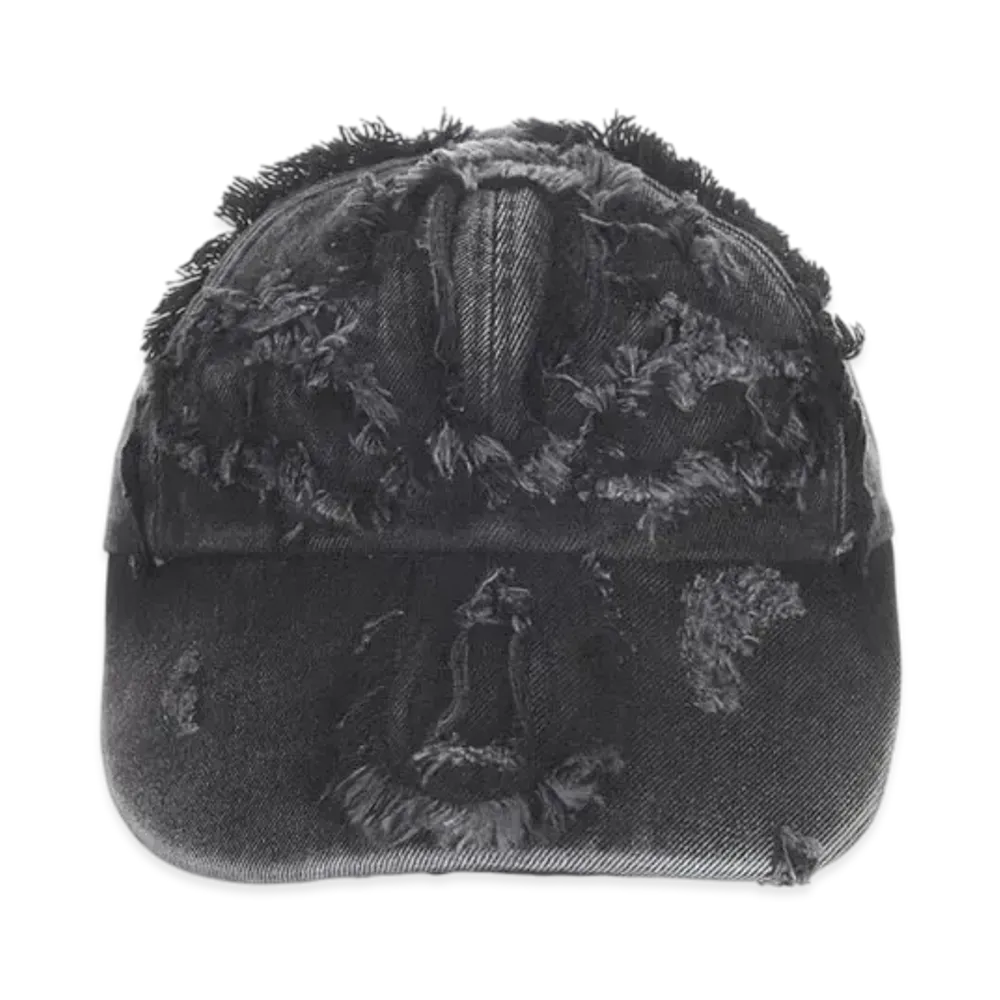 SURGERY Clover Patched Denim Cap "Black"