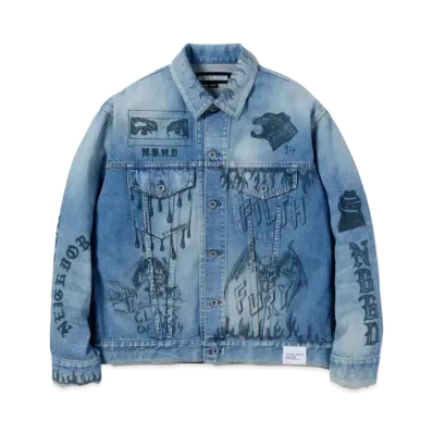 NEIGHBORHOOD Fade Denim Type-3 Jacket "Indigo"