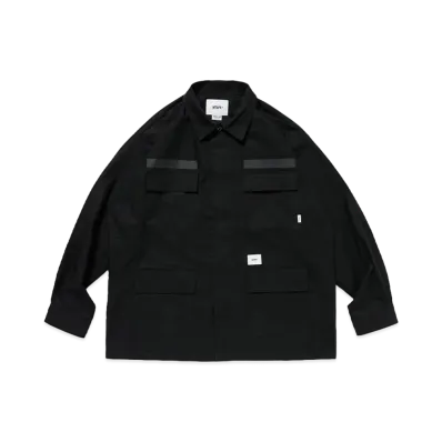 WTAPS JMOD 01 / LS / Cotton. Ripstop. Identity "Black"