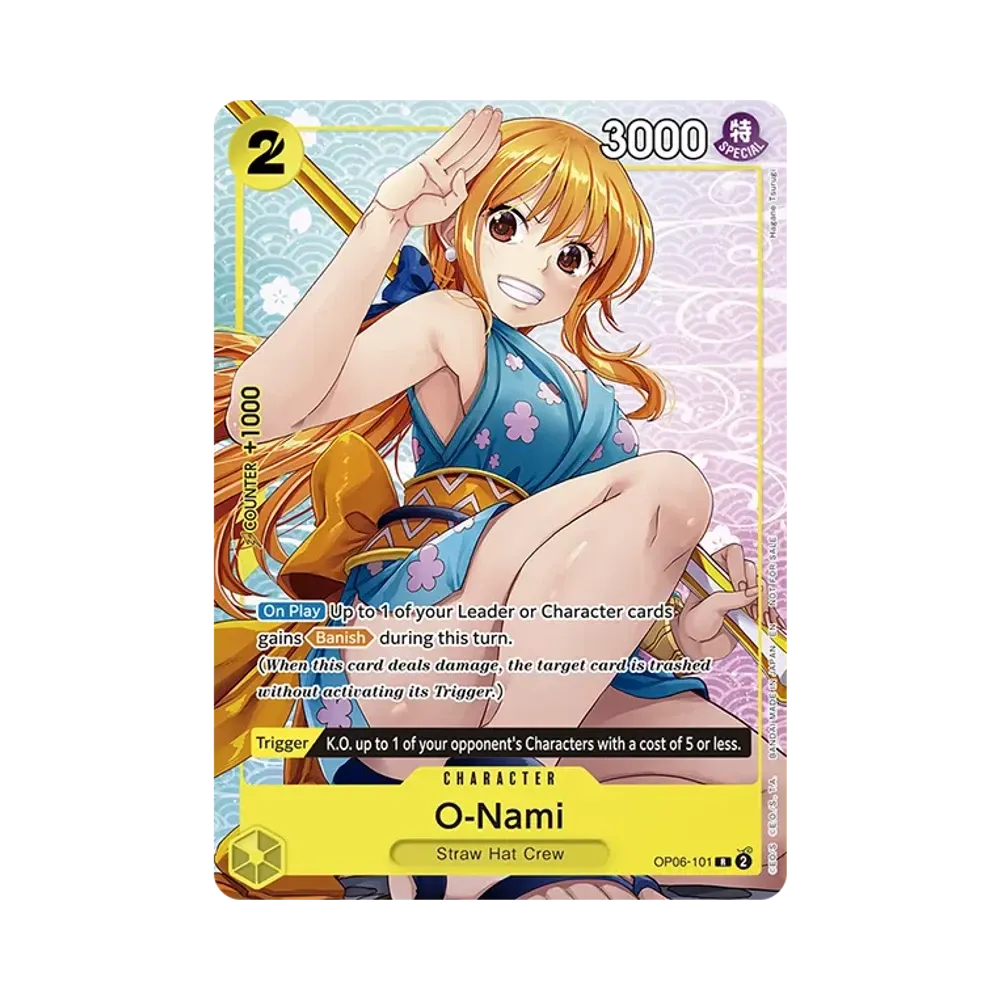 おナミ R [OP06-101](プロモーションカード「ONE PIECE CARD GAME 2nd