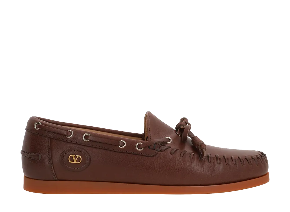 Valentino Garavani Palm Avenue Buffalo Shoes "Brown"